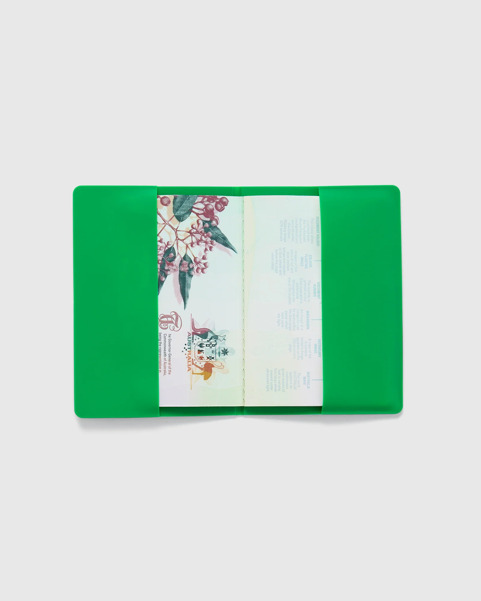 A-Z Silicone Passport Holder Lawn - Image 3