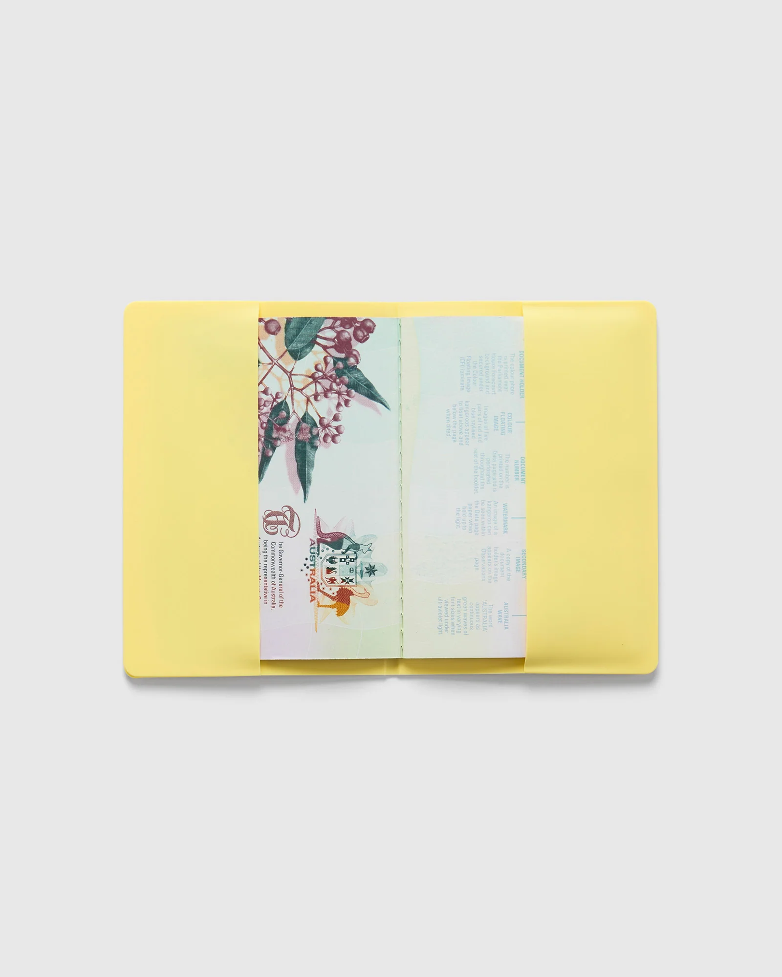 A-Z Silicone Passport Holder Multi - Image 4