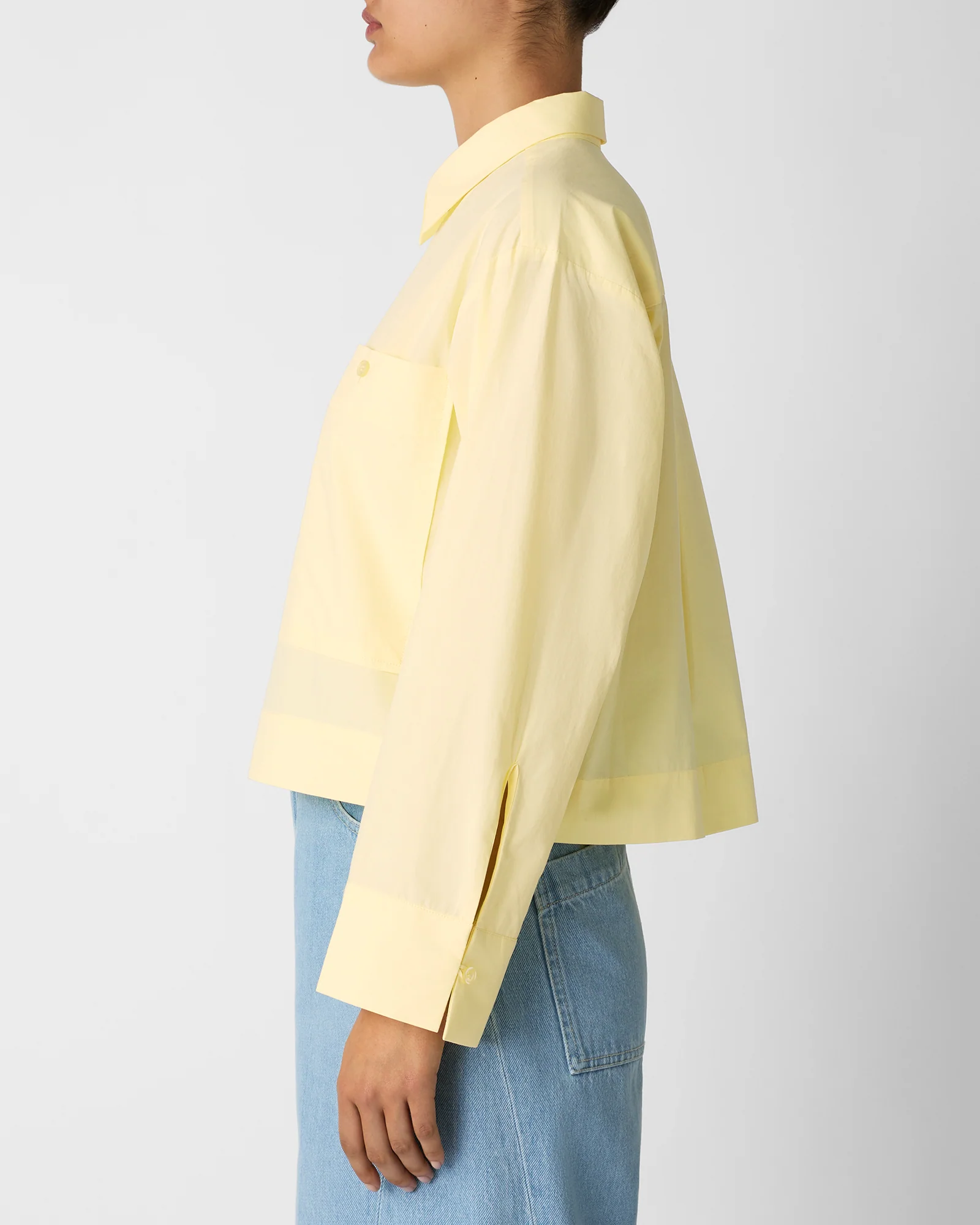 Cropped Pocket Shirt - Image 4