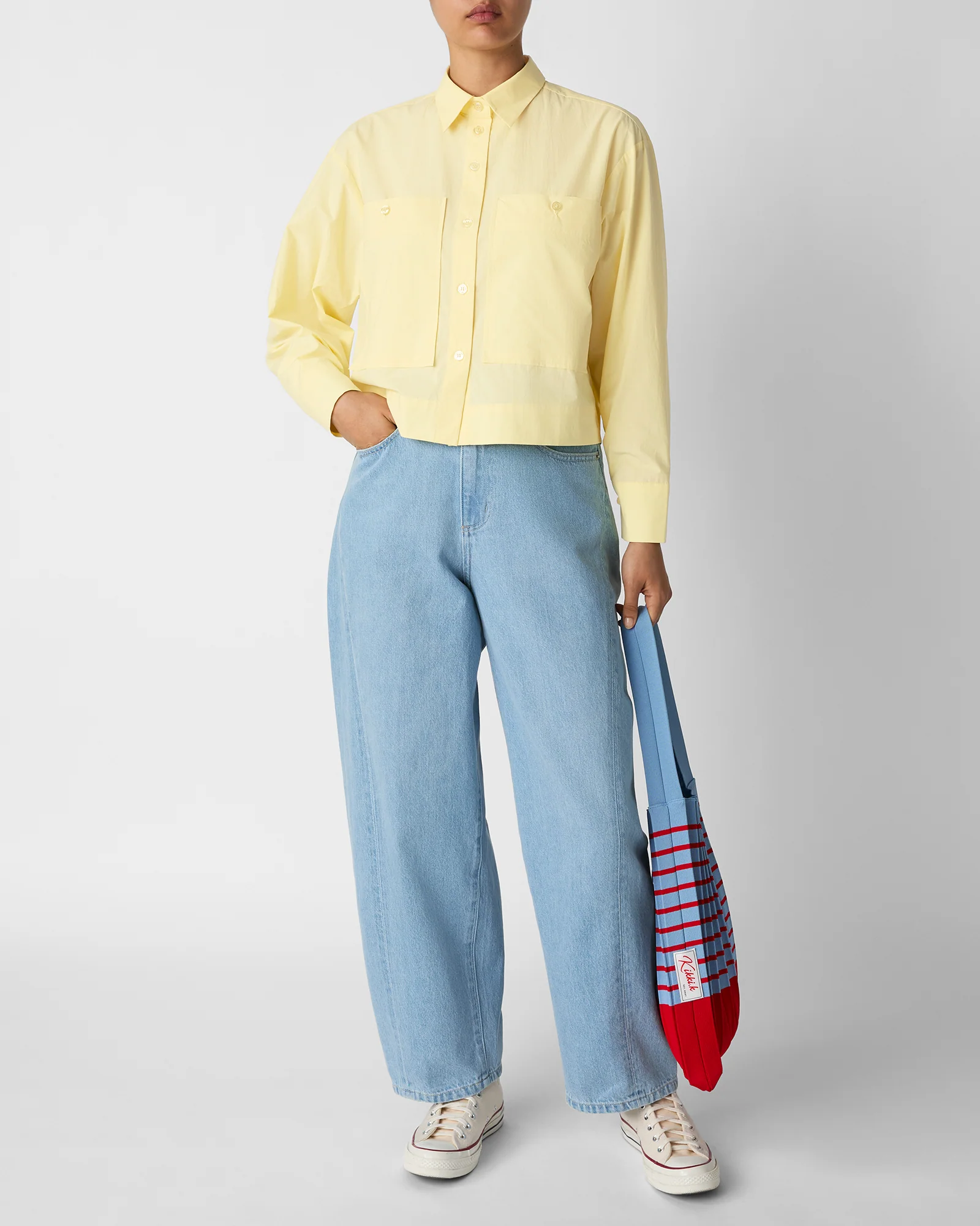 Cropped Pocket Shirt - Image 6
