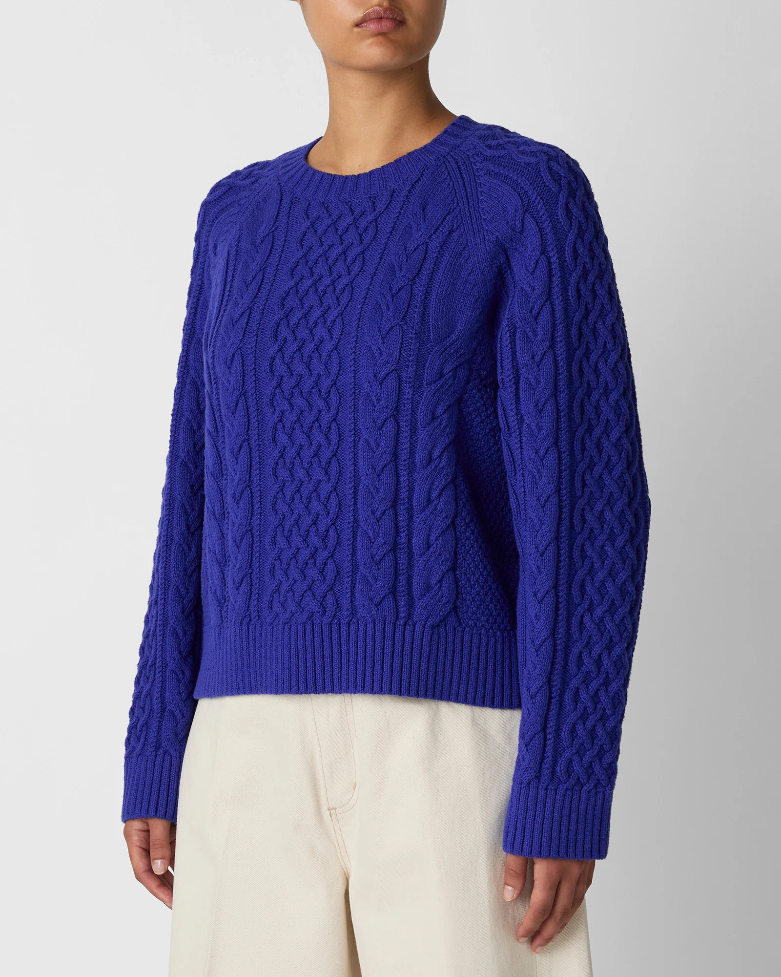 Voyage Cable Knit Jumper - Image 3