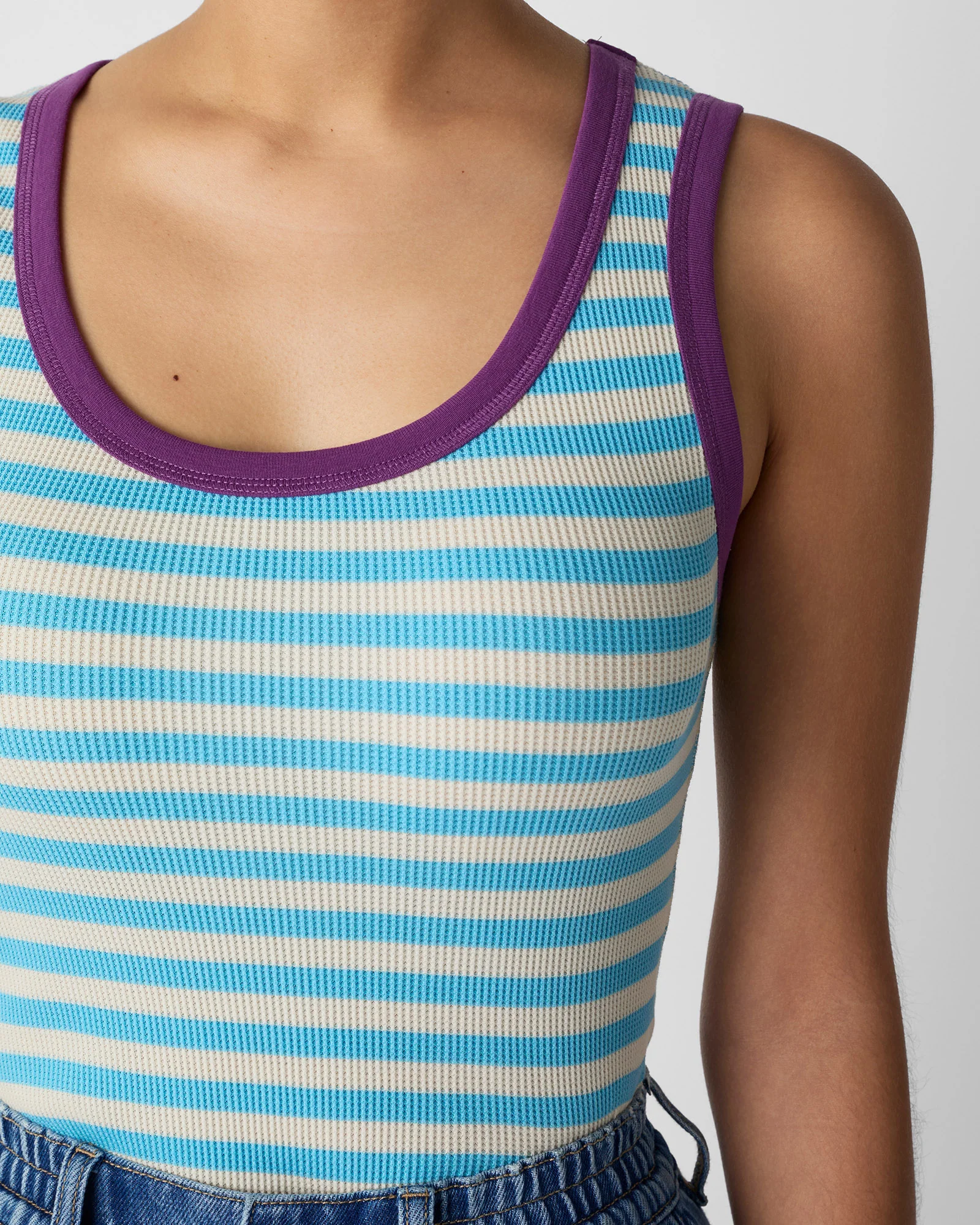 Waffle Knit Tank - Image 2