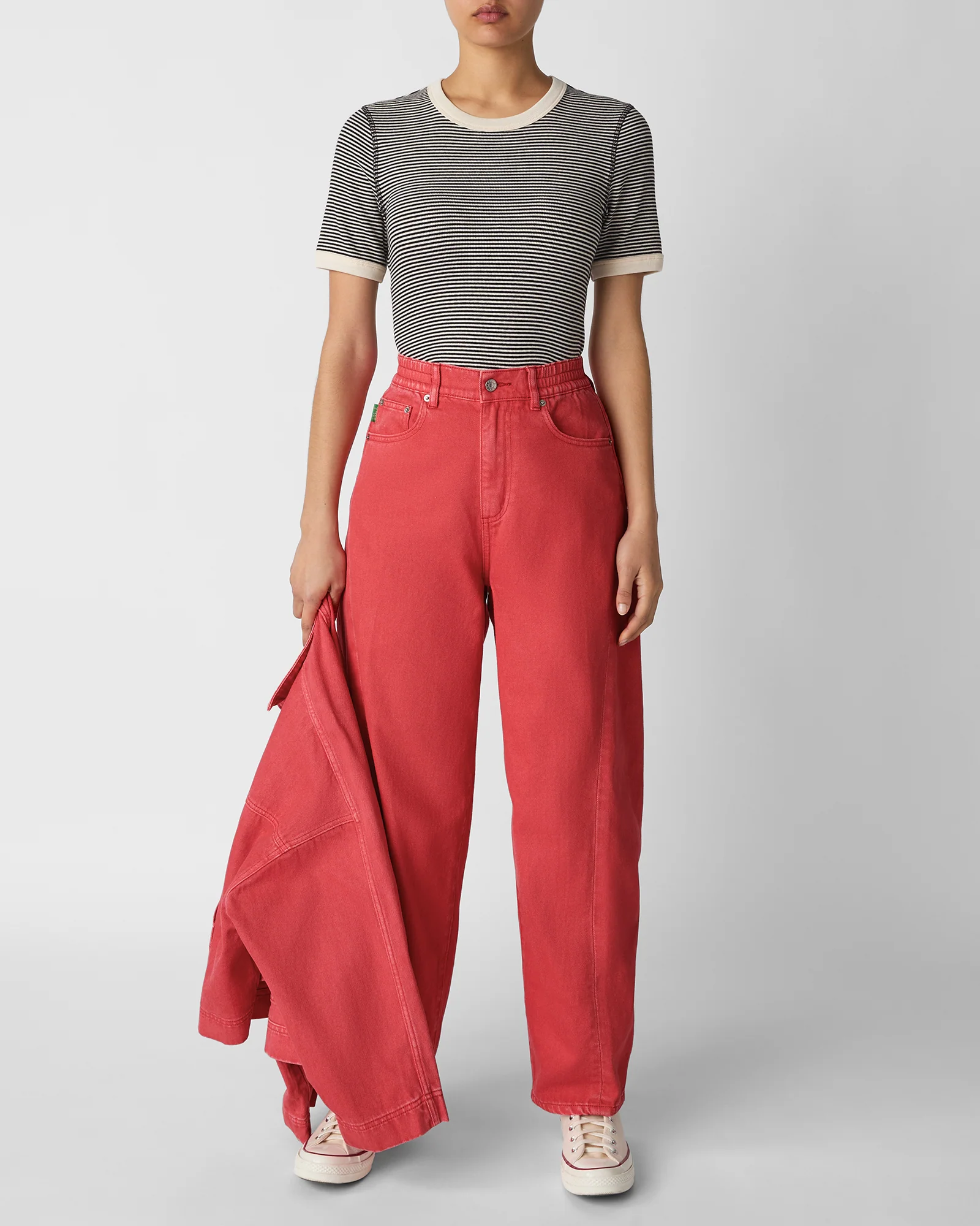 Waffle Knit Tee - Image 5